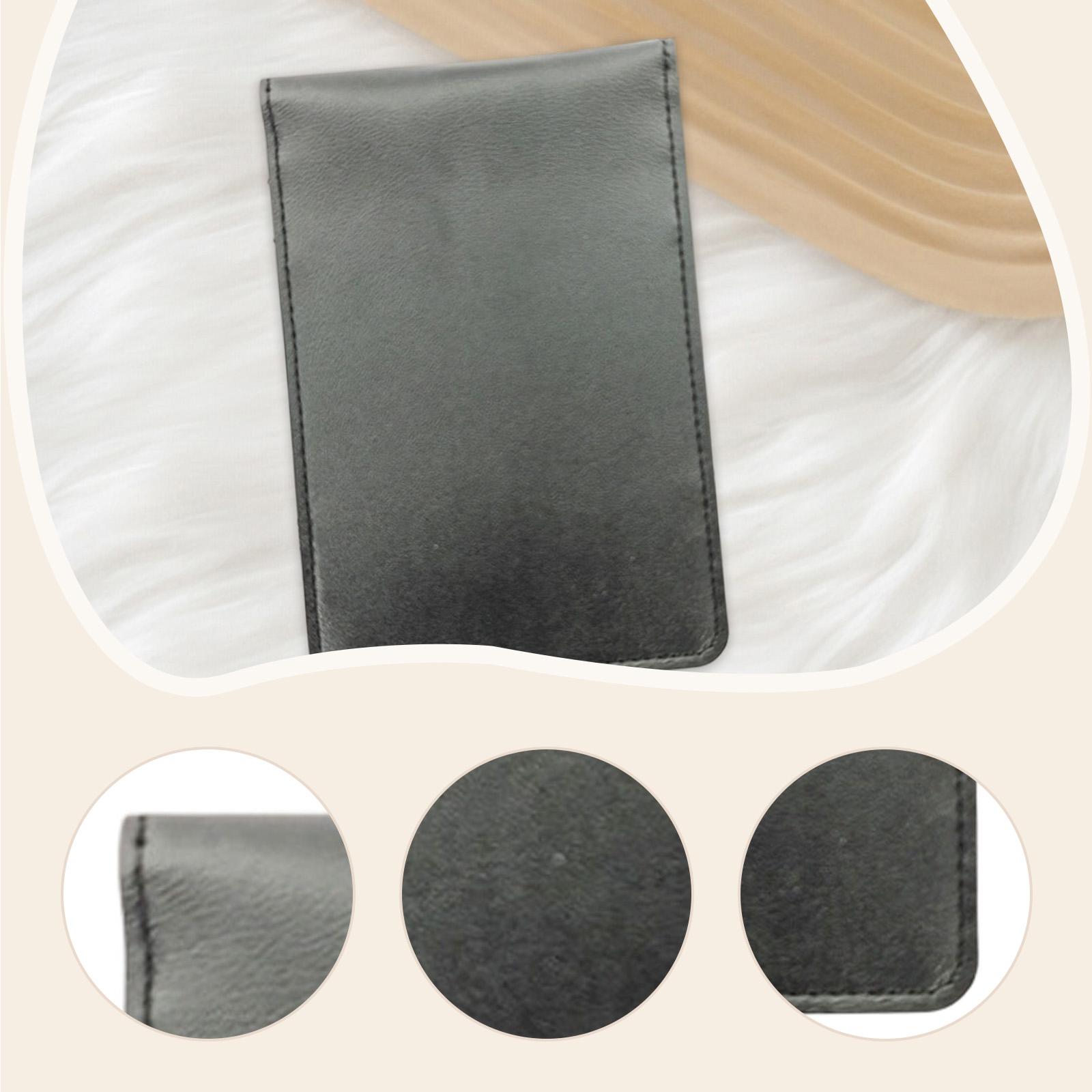 Golf Scorecard Holder - PU Leather Golf Scoring Book Reusable