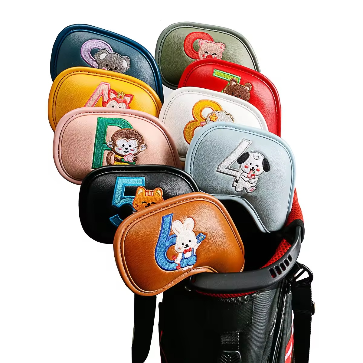9Pcs Cute Cartoon Animal Golf  - đánh giá và giá Golf Equipment Nearby