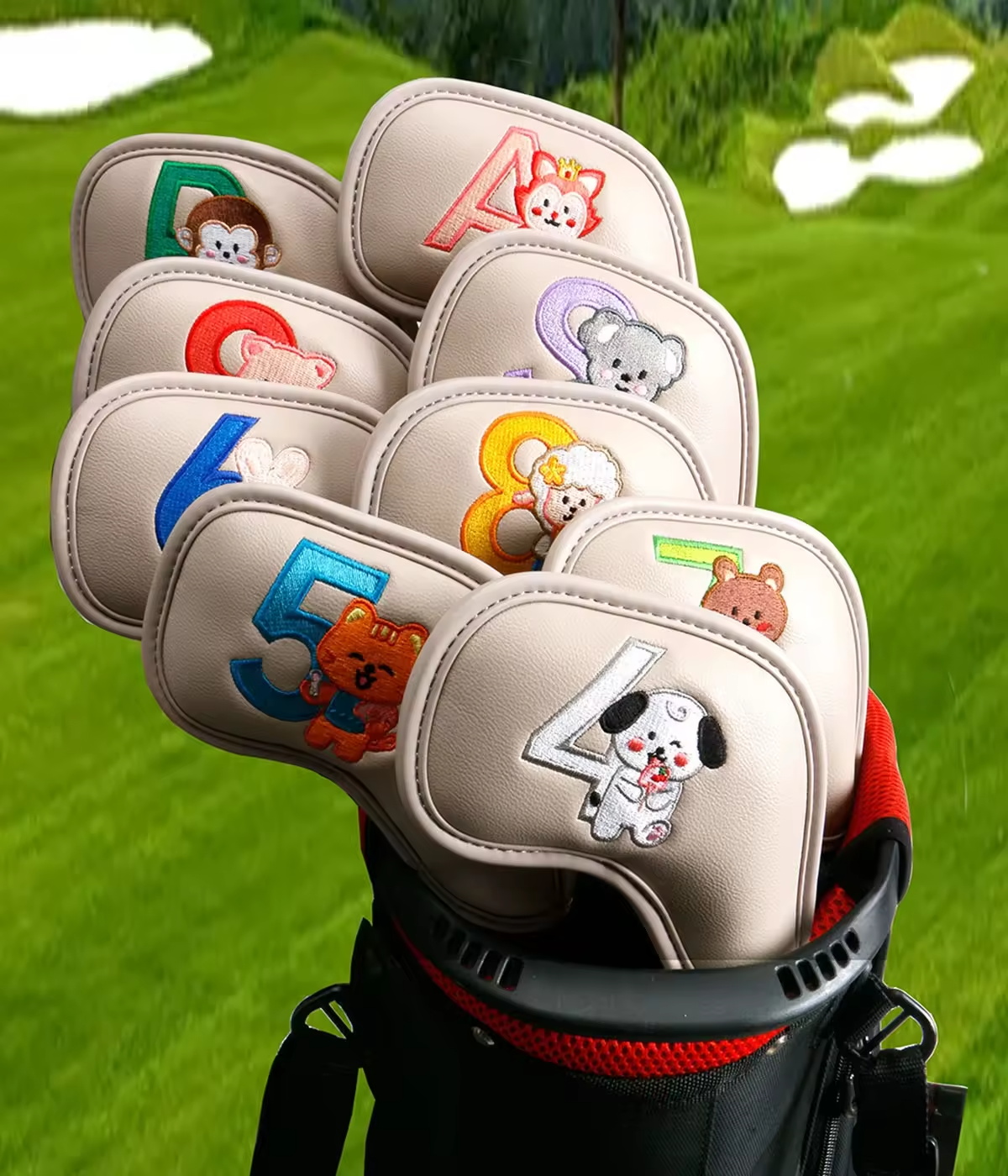 9Pcs Cute Cartoon Animal Golf  - đánh giá và giá Golf Equipment Nearby