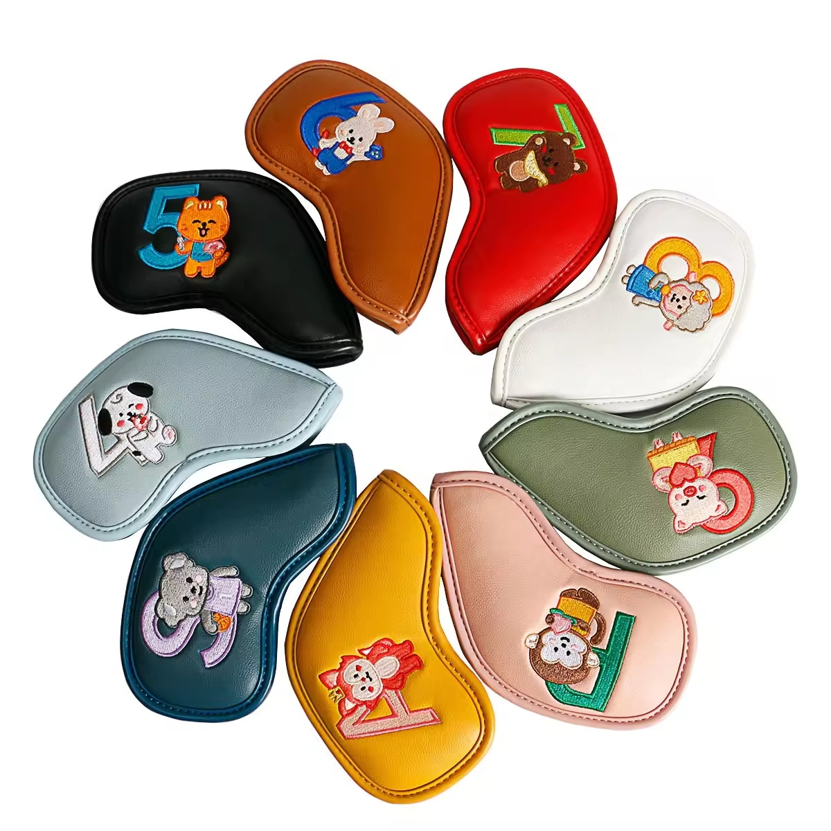 9Pcs Cute Cartoon Animal Golf  - đánh giá và giá Golf Equipment Nearby